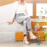 厚底ヒールアンクルストラップサンダル | attagirl | 詳細画像63