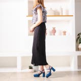 厚底ダブルベルトミュールパンプス | attagirl | 詳細画像37