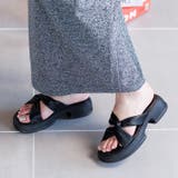 クロスベルトミュールサンダル | attagirl  | 詳細画像9 