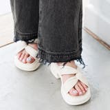 クロスベルトミュールサンダル | attagirl  | 詳細画像11 