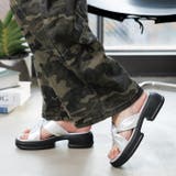 クロスベルトミュールサンダル | attagirl  | 詳細画像13 