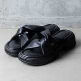 クロスベルトミュールサンダル | attagirl  | 詳細画像2 