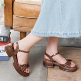 クロスストラップサンダル | attagirl  | 詳細画像14 