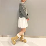 厚底ファーレースアップブーツ | attagirl  | 詳細画像18 