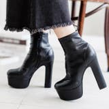 13.5cmハイヒール ストレッチショートブーツ | attagirl | 詳細画像18