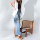 メッシュ編みウェッジミュールサンダル | attagirl  | 詳細画像32 