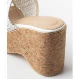 メッシュ編みウェッジミュールサンダル | attagirl  | 詳細画像7 