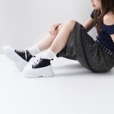 厚底キャンバスハイカットスニーカー | attagirl  | 詳細画像19 