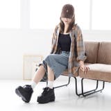 厚底レースアップスニーカー | attagirl  | 詳細画像15 