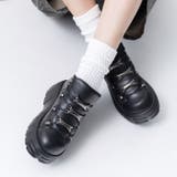 厚底メタルプレートシューズ | attagirl  | 詳細画像10 