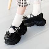 厚底スニーカーソールリボンシューズ | attagirl  | 詳細画像10 