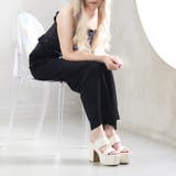 厚底ダブルベルトミュールサンダル | attagirl  | 詳細画像25 