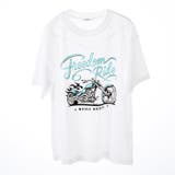 オーバーサイズバイクプリントTシャツ | attagirl  | 詳細画像4 