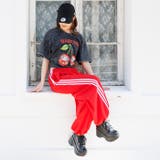 ウォッシュ加工オーバーサイズダルマプリントTシャツ | attagirl  | 詳細画像9 