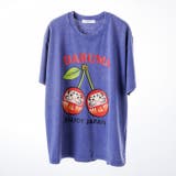 ウォッシュ加工オーバーサイズダルマプリントTシャツ | attagirl  | 詳細画像4 