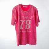 ウォッシュ加工オーバーサイズナンバープリントTシャツ | attagirl  | 詳細画像3 