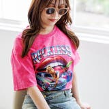 ウォッシュ加工オーバーサイズレトロプリントTシャツ | attagirl  | 詳細画像11 