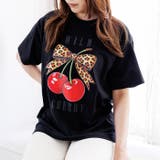 オーバーサイズチェリープリントTシャツ | attagirl | 詳細画像9