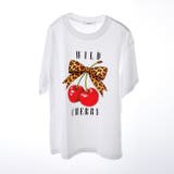 オーバーサイズチェリープリントTシャツ | attagirl | 詳細画像3