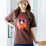 オーバーサイズダルマプリントTシャツ | attagirl  | 詳細画像13 