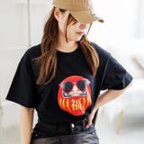 オーバーサイズダルマプリントTシャツ | attagirl  | 詳細画像8 