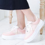 ピンクスムース | 厚底ローカットスニーカー | attagirl