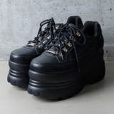 ブラックスムース | 厚底ブラックスニーカー | attagirl