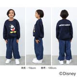 MICKEYMOUSE 裏起毛トレーナー キッズ | NEXT WALL | 詳細画像3