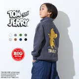 TOM&JERRY ハイネック裏起毛トレーナー トムジェリ | NEXT WALL | 詳細画像1