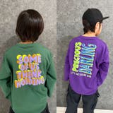 オーバーサイズプリントロンT キッズ 長袖Tシャツ | NEXT WALL | 詳細画像2 