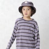 オーバーサイズボーダーロンT キッズ 長袖Tシャツ | NEXT WALL | 詳細画像5 