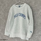 POLOCHAMPS オーバーサイズ裏起毛トレーナー キッズ | NEXT WALL | 詳細画像10 