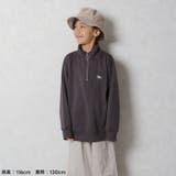 POLOCHAMPS オーバーサイズハーフジップ裏起毛トレーナー キッズ | NEXT WALL | 詳細画像5