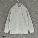 POLOCHAMPS オーバーサイズハーフジップ裏起毛トレーナー キッズ | NEXT WALL | 詳細画像9