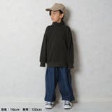 オーバーサイズタートルネック裏起毛トレーナー キッズ 子供服 | NEXT WALL | 詳細画像5