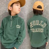 裏起毛ハーフジップBIGトレーナー キッズ タートルネック | NEXT WALL | 詳細画像6