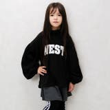 バルーン袖ハイネックBIGトレーナー キッズ 子供服 | NEXT WALL | 詳細画像8