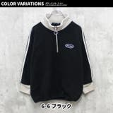袖ライン ハーフジップBIGトレーナー キッズ | NEXT WALL | 詳細画像20 