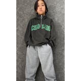 オーバーサイズハーフジップトレーナー キッズ 子供服 | NEXT WALL | 詳細画像11