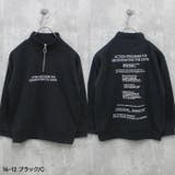 裏起毛ハーフジップBIGトレーナー キッズ タートルネック | NEXT WALL | 詳細画像15