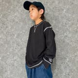 オーバーサイズロンT キッズ 長袖Tシャツ | NEXT WALL | 詳細画像3 