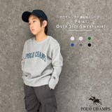 POLOCHAMPS オーバーサイズ裏起毛トレーナー キッズ | NEXT WALL | 詳細画像1