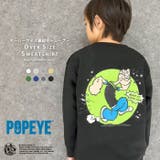 POPEYE オーバーサイズ裏起毛トレーナー キッズ | NEXT WALL | 詳細画像1