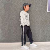 ミニ裏毛 2本ラインセットアップ キッズ | NEXT WALL | 詳細画像2 