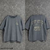 ピグメント染めオーバーサイズプリントTシャツ キッズ 子供服 | NEXT WALL | 詳細画像8 