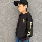 オーバーサイズプリントロンT キッズ 長袖Tシャツ | NEXT WALL | 詳細画像3 