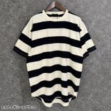 SHISKY オーバーサイズワイドボーダーTシャツ メンズ | NEXT WALL | 詳細画像6