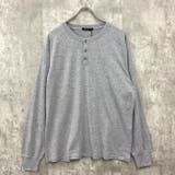 ヘンリーネック長袖Tシャツ メンズ ロンT | NEXT WALL | 詳細画像8 