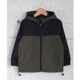 18-13カーキ×ブラック | キッズ 子供服 マウンテンパーカー | NEXT WALL