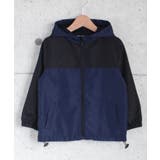 18-14ネイビー×ブラック | キッズ 子供服 マウンテンパーカー | NEXT WALL